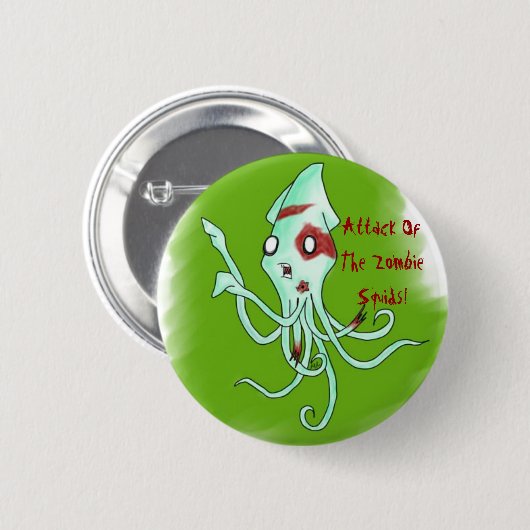 Zombie Squid Button (Voorkant /achterkant)