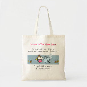 Zombie Squirrel Apocalypse Bag Tote Bag