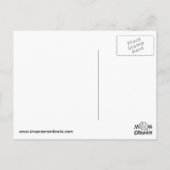 Zombie squirrel apocalypse briefkaart (Achterkant)