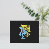 Zombie Squirrel Briefkaart (Staand voorkant)