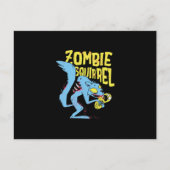 Zombie Squirrel Briefkaart (Voorkant)