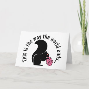 Zombie Squirrel, zo eindigt de wereld Kaart