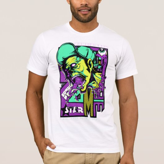 Zombie Star T-Shirt (Voorkant)
