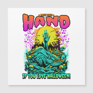 Zombie Steek je hand op als je van Halloween houdt