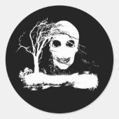 Zombie - sticker (Voorkant)