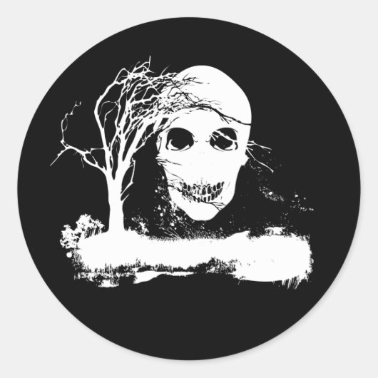 Zombie - sticker (Voorkant)