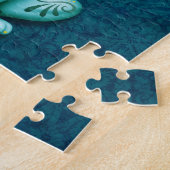 Zombie Sugar Kitten, blauw Legpuzzel (Zijkant)