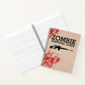 Zombie Survival Guide Grappig Notitieboek (Binnen)