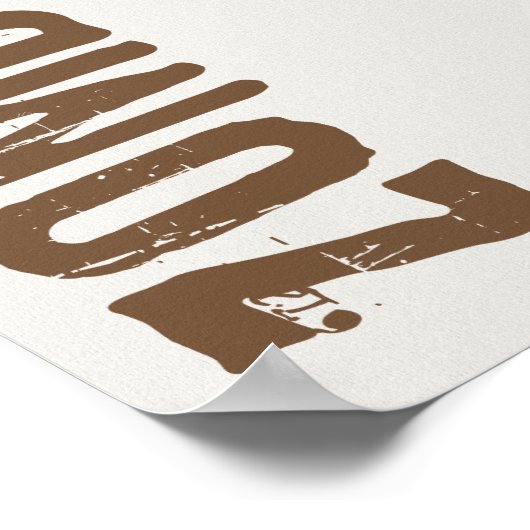 Zombie Survival Guide Poster (Hoek)