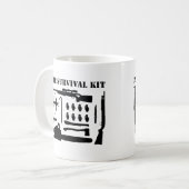 Zombie Survival Kit Koffiemok (Voorkant links)