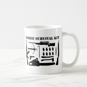 Zombie Survival Kit Koffiemok