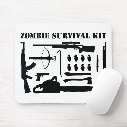 Zombie Survival Kit Muismat (Met muis)
