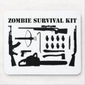 Zombie Survival Kit Muismat (Voorkant)