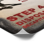 ZOMBIE SURVIVAL POSTER (Hoek)