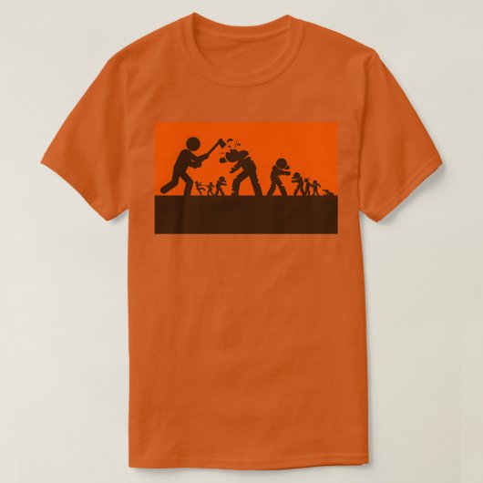 Zombie Survival T-shirt (Design voorkant)