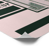 Zombie Syrup Green Poster (Hoek)