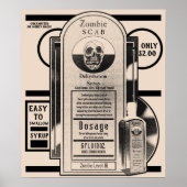 Zombie Syrup Poster (Voorkant)