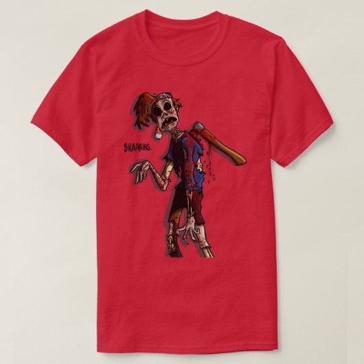 Zombie T-shirt (Design voorkant)