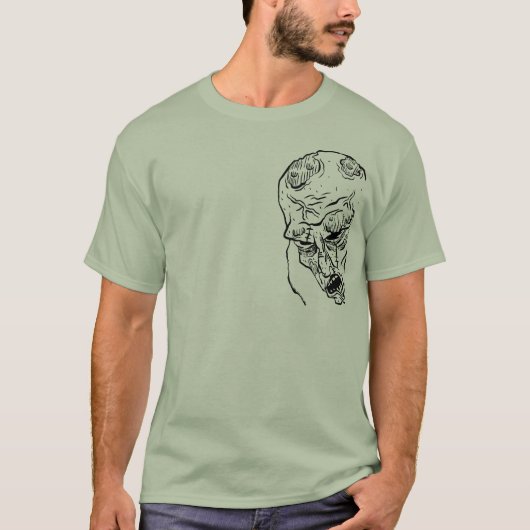 Zombie. T-shirt (Voorkant)