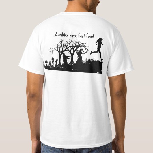 Zombie T-Shirt (Achterkant)