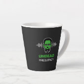 Zombie Techno Rave Latte Mok (Rechterhoek)