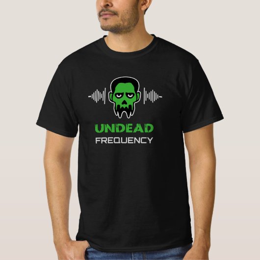 Zombie Techno Rave T-shirt (Voorkant)
