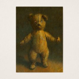 Zombie Teddy Bear ACEO Visitekaartje