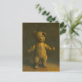 Zombie Teddy Bear Briefkaart (Staand voorkant)