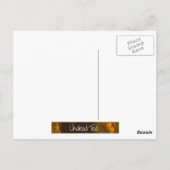 Zombie Teddy Bear Briefkaart (Achterkant)