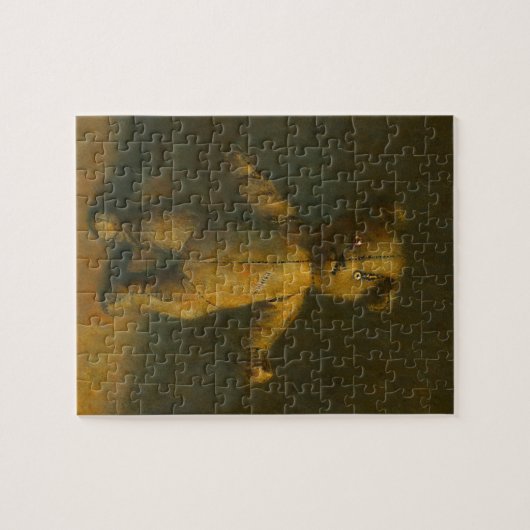 Zombie Teddy Bear Jigzaag Puzzle Legpuzzel (Horizontaal)