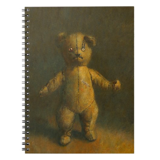Zombie Teddy Bear Note book Notitieboek (Voorkant)