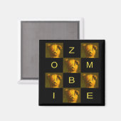 Zombie Teddy Fridge Magnet (Voorkant / Achterkant)
