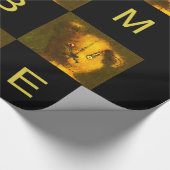 Zombie Teddy Wrapping Paper Cadeaupapier (Hoek)