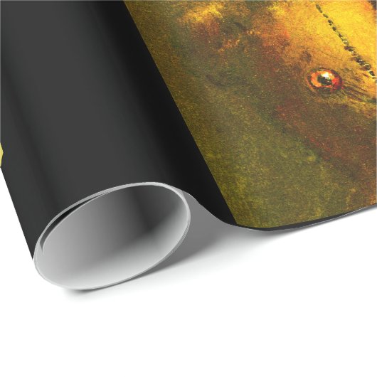 Zombie Teddy Wrapping Paper Cadeaupapier (Rol Hoek)