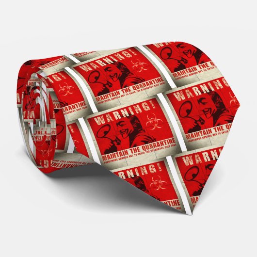 Zombie, teken stropdas (Opgerold)