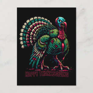 Zombie Thanksgiving Turkije Briefkaart