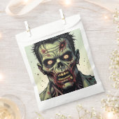Zombie thema Halloween Party Bedankzakje (Geknipt)