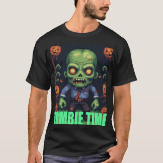 Zombie Time Halloween T-shirt