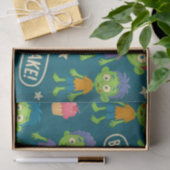 Zombie Tissue Paper Birthday Wrap Tissuepapier (Geschenk)