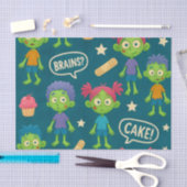 Zombie Tissue Paper Verjaardagsverpakking Tissuepapier (Craft)