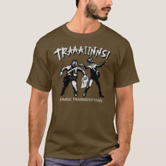 Zombie Trainspotters Dark TShirt