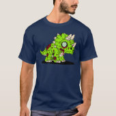 Zombie Triceratops T-shirt (Voorkant)