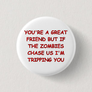 Zombie Trip Ronde Button 3,2 Cm