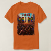 Zombie trots t-shirt (Design voorkant)