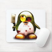 Zombie Tux (Linux Tux) Muismat (Met muis)