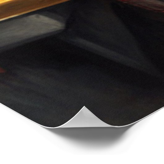 Zombie uitbraak op trein poster (Hoek)