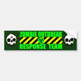 Zombie-uitbraakreactieteam Bumpersticker