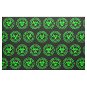 Zombie-uitbraakreactieteam Neon Groen Stof (Fat Quarter)