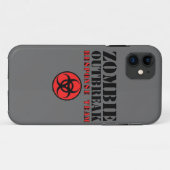 zombie-uitbraakresponsteam biologisch risico lopen Case-Mate iPhone case (Achterkant (horizontaal))
