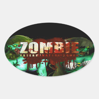Zombie uitroeiing Sticker